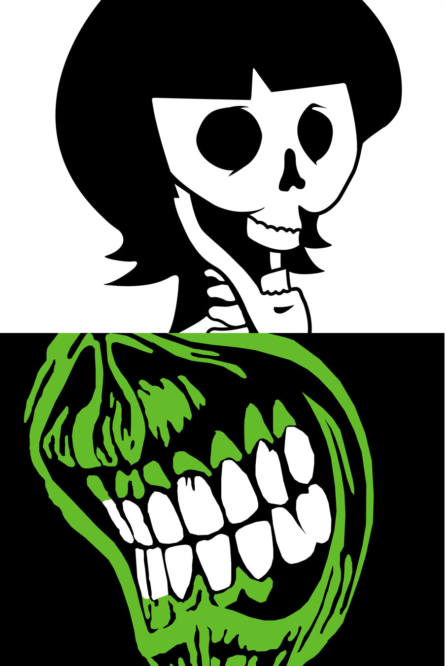 Skull of George Harrison & Eddie